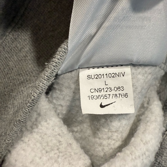 NIKE Men's Nike‎ Air Colorblock Fleece Pullover Sweatshirt Size L - Picture 11 of 13